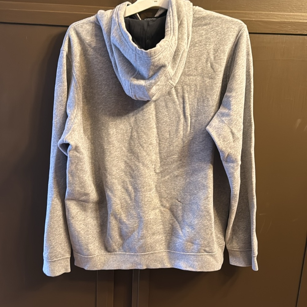 Nike Size Large Grey Hoodie with Logo on Front - Picture 2 of 2